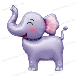Elephant Grey 19'' Foil Balloon