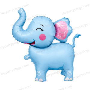 Elephant Pastel Blue 19'' Foil Balloon