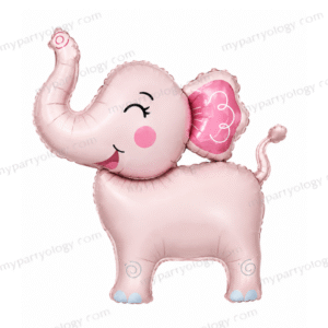Elephant Pastel Pink 19'' Foil Balloon