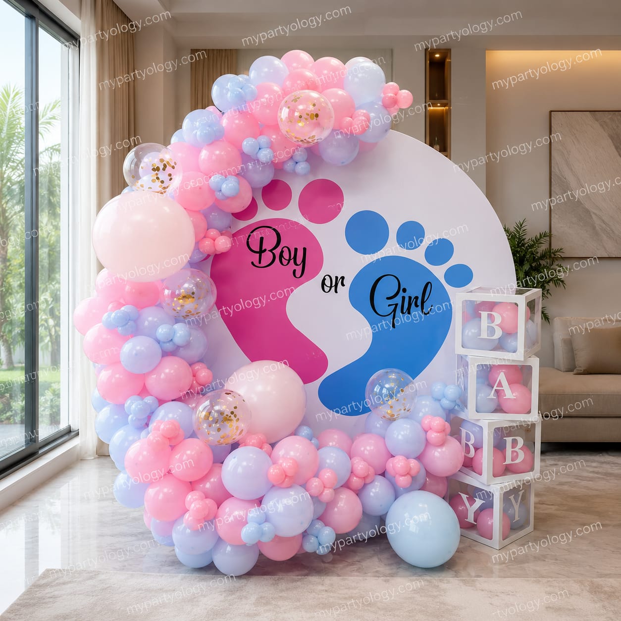 Baby Shower Bliss Balloon Decoration