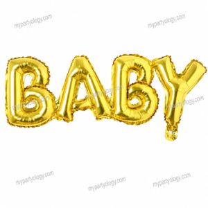 Baby Gold Foil 24" Balloon Banner
