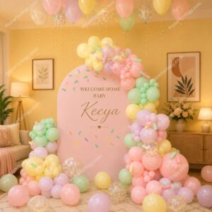 Welcome Home Sprinkles Balloon Decoration