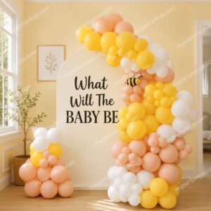 BABY BEE Baby Shower Balloon Decoration