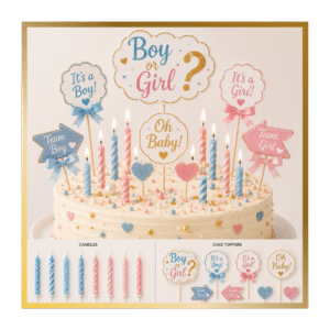 Candles & Cake Toppers