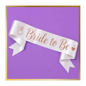 Bride To Be Sash