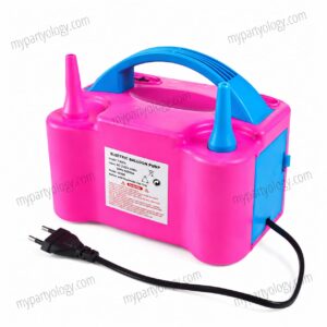 Electric Pink 2 Valve Balloon Pump