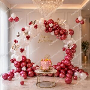 Happy Birthday Trend Setter Balloon Ring Decor