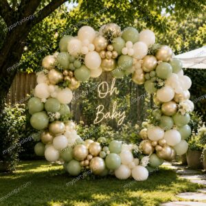 Oh Baby Summer Vibe Ring Balloon Decoration