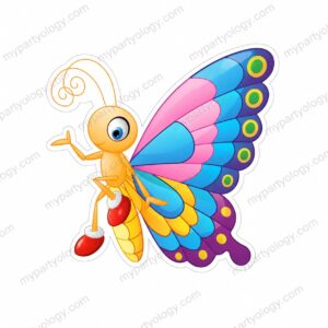 Colourful Butterfly Character Khoi Bag