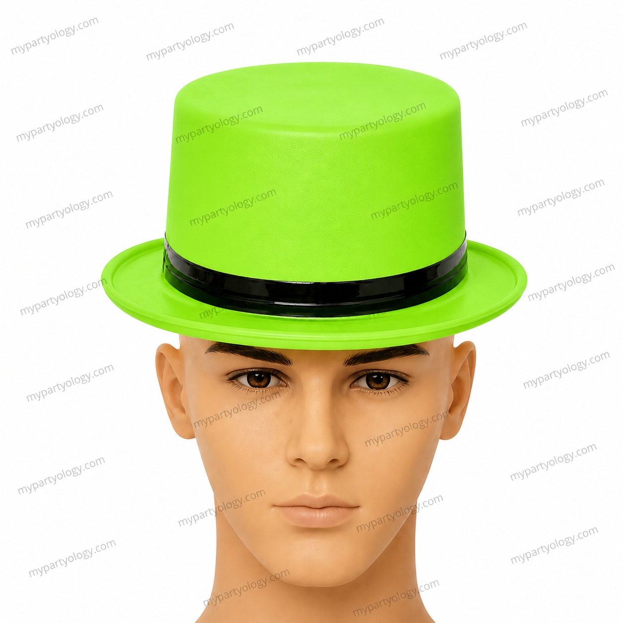 Assorted Neon Top Hats ( Pack Of 1 ) - Image 6