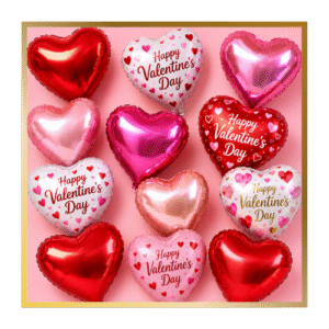 Valentine's Foil Balloons