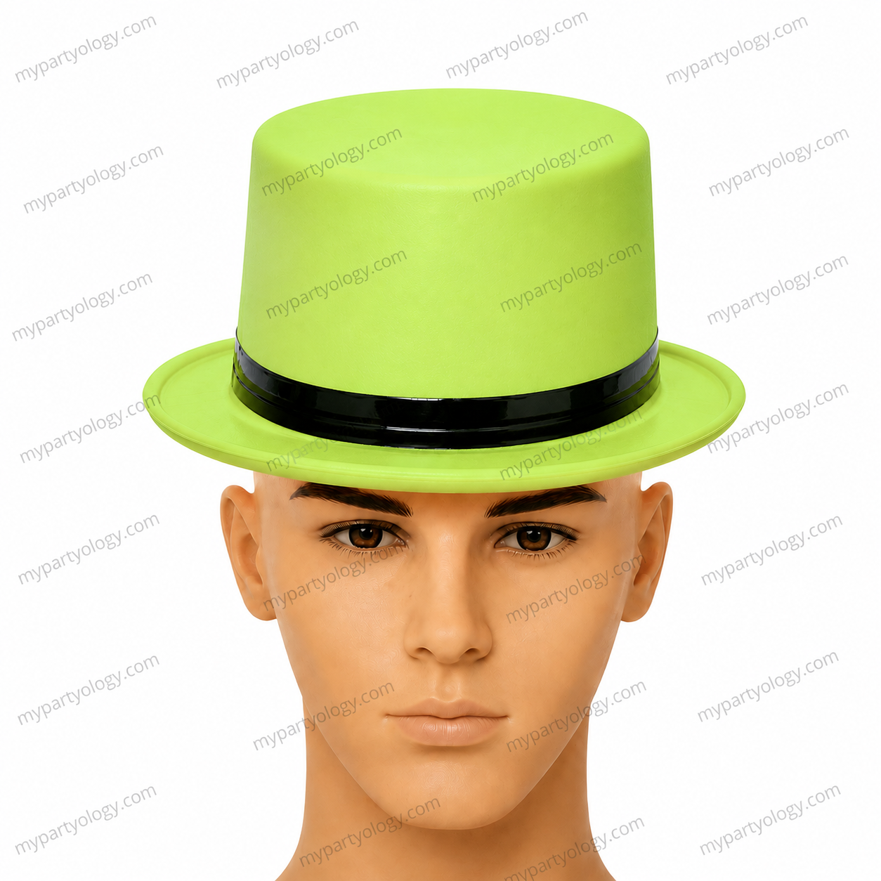 Assorted Neon Top Hats ( Pack Of 1 ) - Image 3