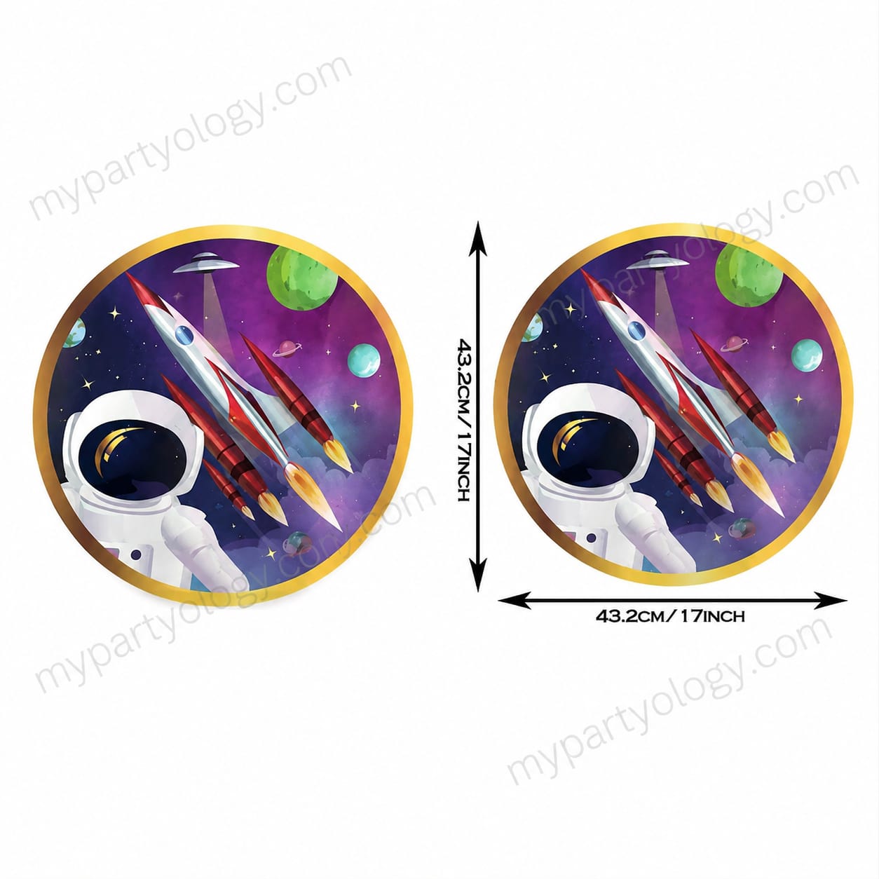 Space Adventure Round Khoi Bag - Image 2