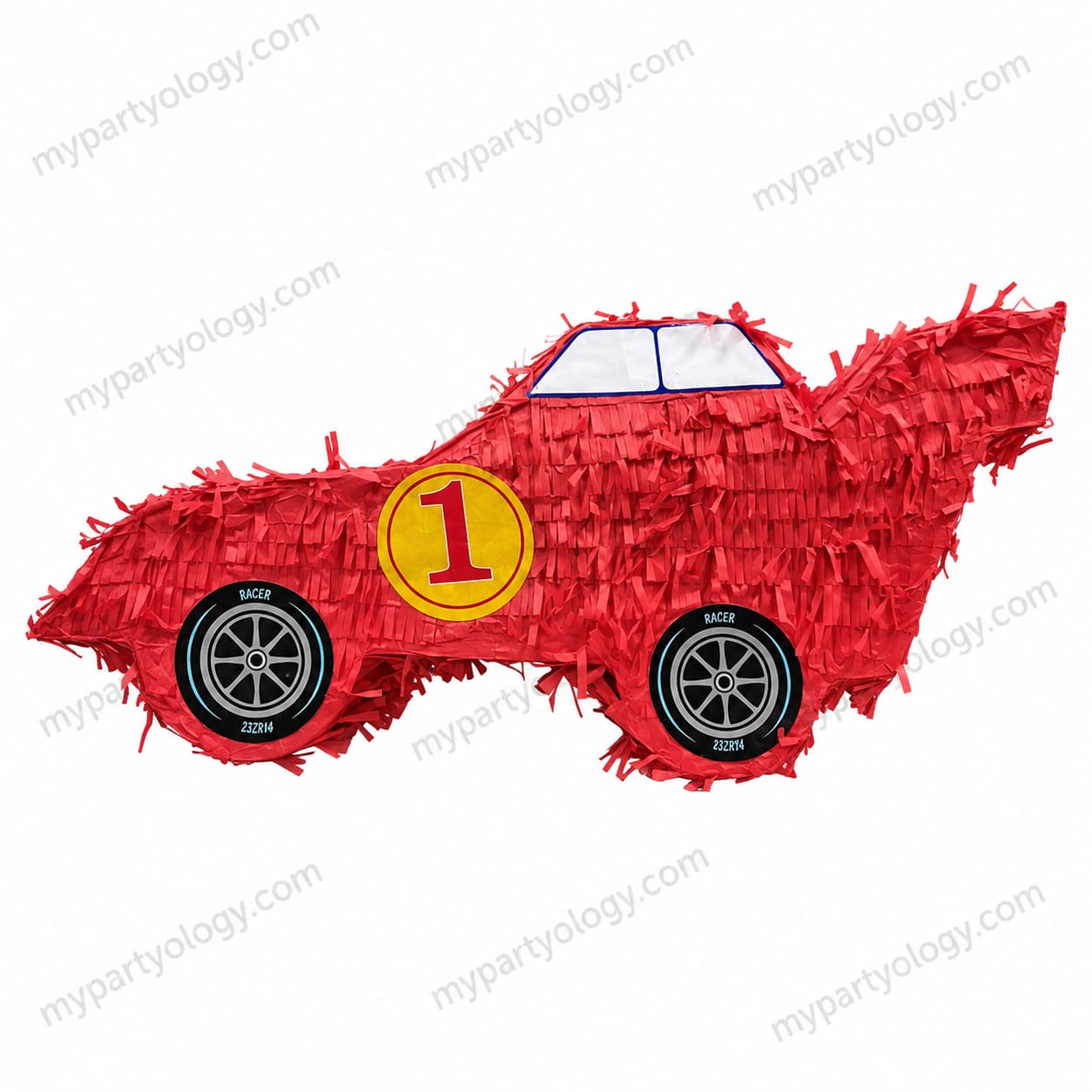 Red Racing Car Pinata - Image 2