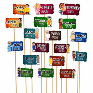 Baby Shower 4 Photoprops (Pack of 18)