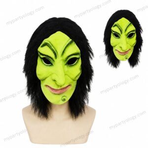 Witch Glow In The Dark Full Face Silicon Mask