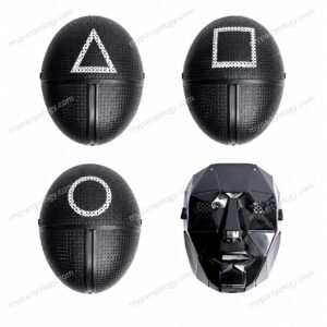 Assorted Adult Squid Game Mask (Pack of 1)