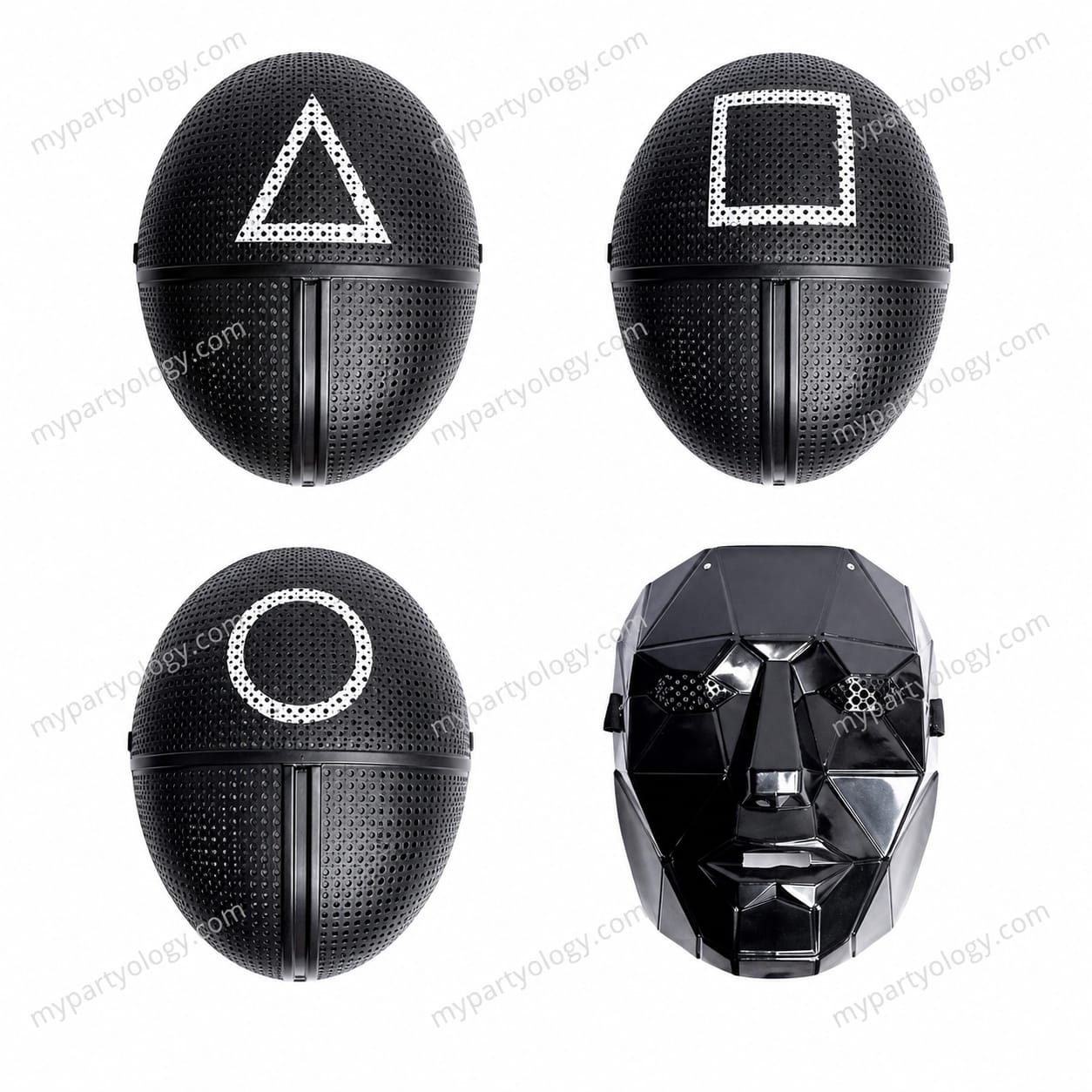 Assorted Adult Squid Game Mask (Pack of 1)
