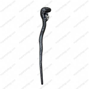 Black Cobra Head Snake Staff