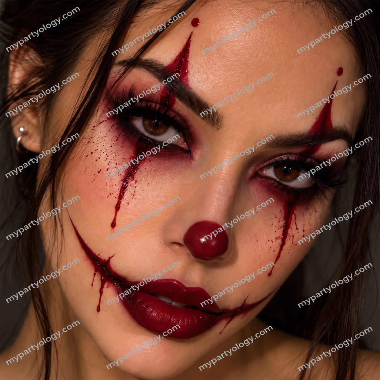 Fake Blood With Body Scar Tattoos
