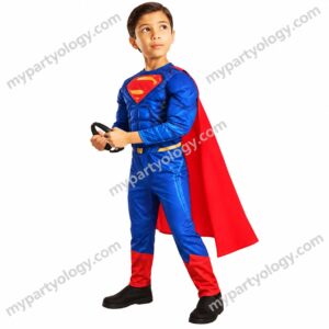 Superman Muscle Kids Costume