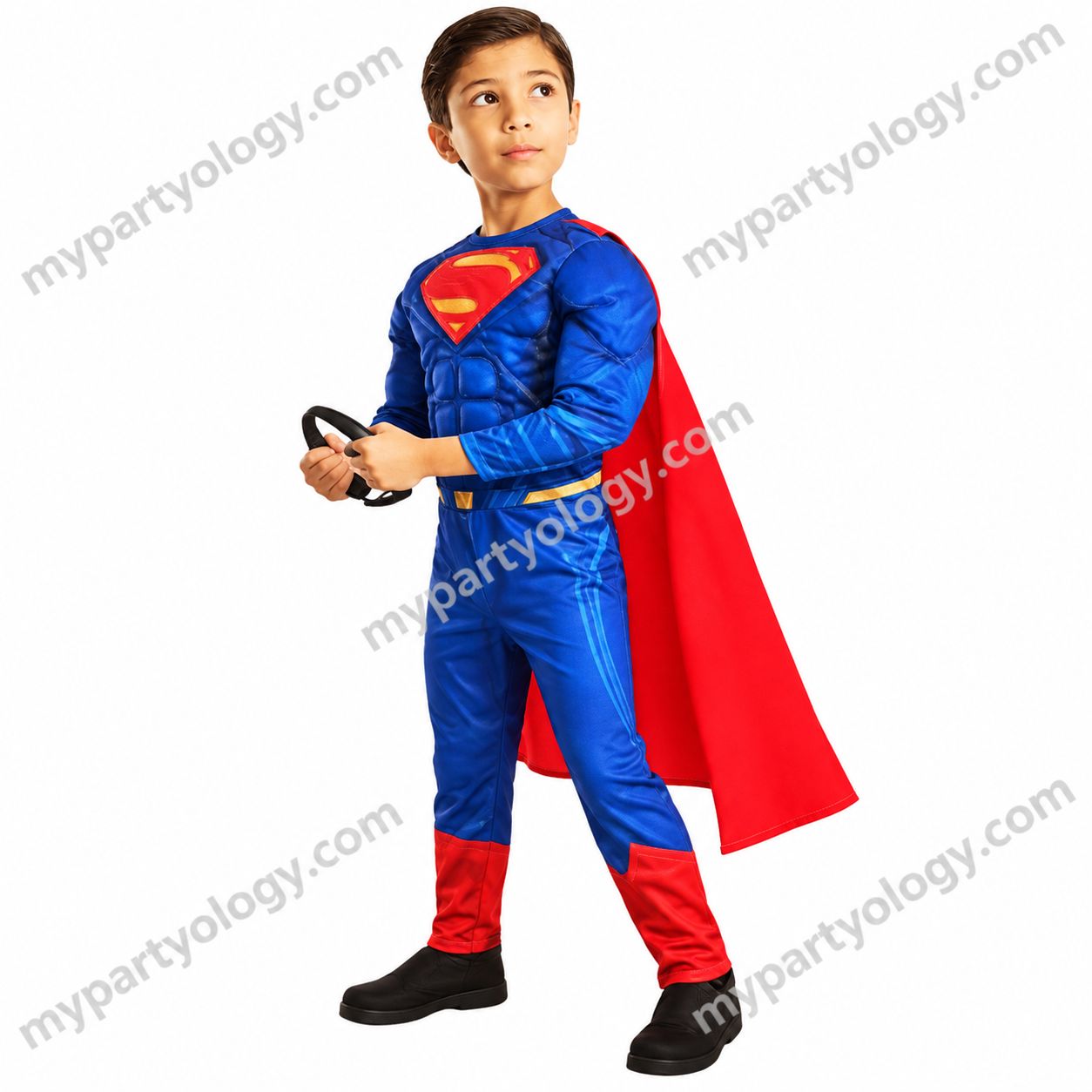 Superman Muscle Kids Costume