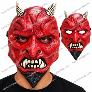 Devil Small Horn High Quality Silicon Mask